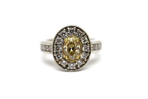 Yellow Diamond Ring