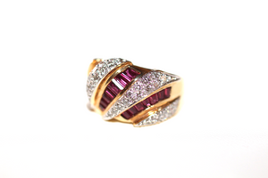 Ruby Diamond Ring