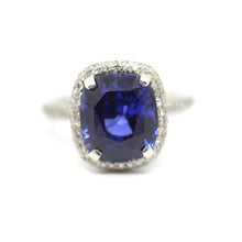 Load image into Gallery viewer, Sapphire Diamond Ring
