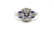 Load image into Gallery viewer, Sapphire Diamond Ring
