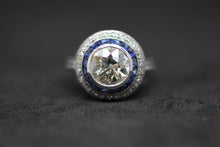 Load image into Gallery viewer, Diamond Sapphire Ring
