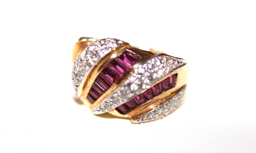 Ruby Diamond Ring