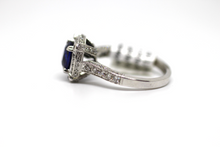 Load image into Gallery viewer, Sapphire Diamond Ring
