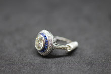 Load image into Gallery viewer, Diamond Sapphire Ring
