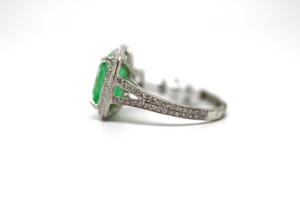 Emerald Diamond Ring