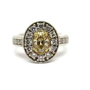 Yellow Diamond Ring