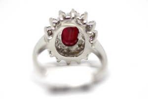 Ruby Diamond Ring