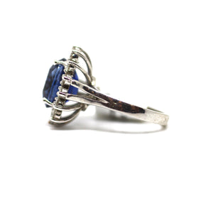 Sapphire Diamond Ring