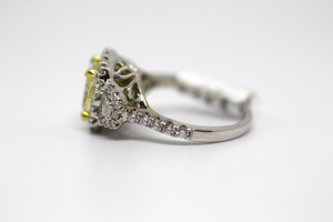 Fancy Yellow Diamond Ring