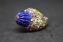 Load image into Gallery viewer, Lapis Ruby Ring
