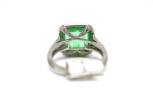 Load image into Gallery viewer, Emerald Diamond Ring
