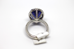 Tanzanite Diamond Ring