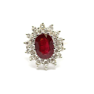 Ruby Diamond Ring