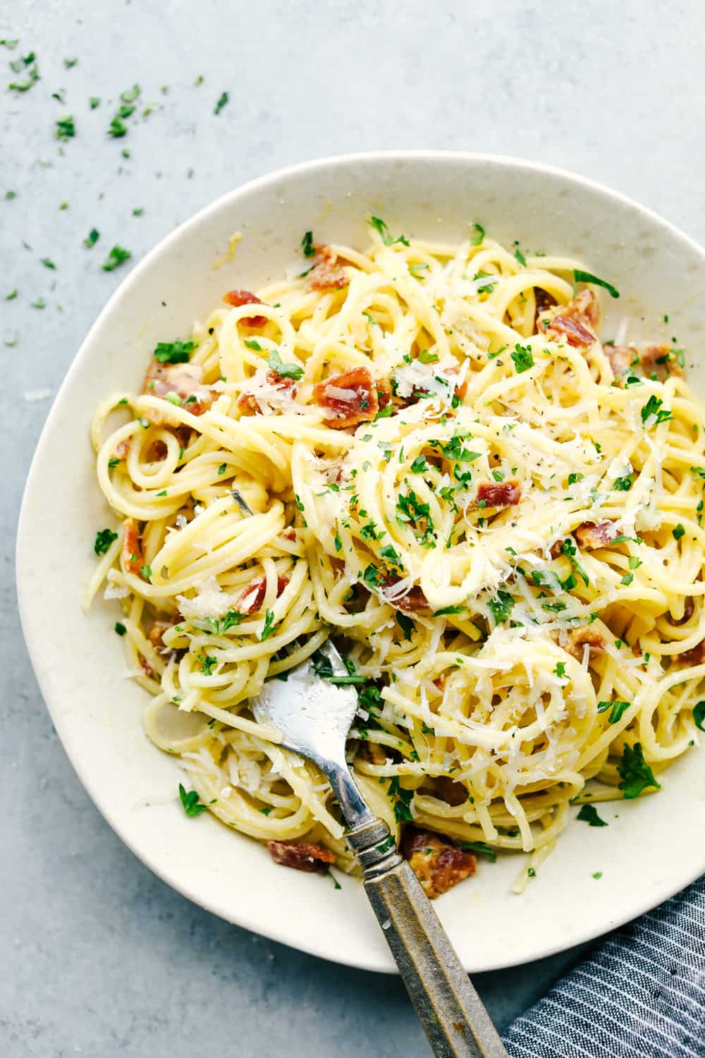 Linguine Carbonara