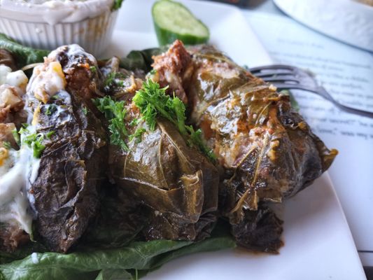 Stuffed Grape Leaves (Dolmathes)