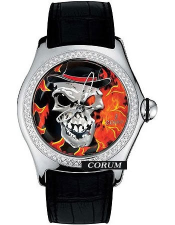 Corum Men`s 02320.582011 Diamond Bezel Baron Samedi Bubble