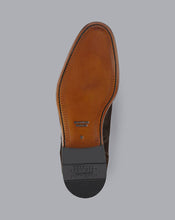 Load image into Gallery viewer, Suede Oxford Brogue Shoes - Dark Chocolate
