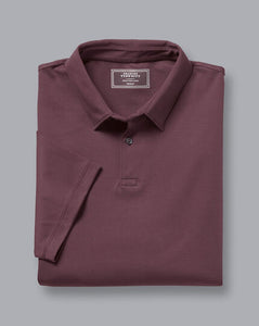 Smart Jersey Polo - Purple