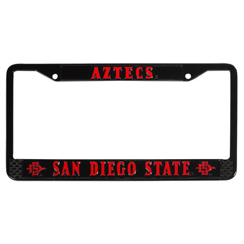 Aztecs License Plate Frame