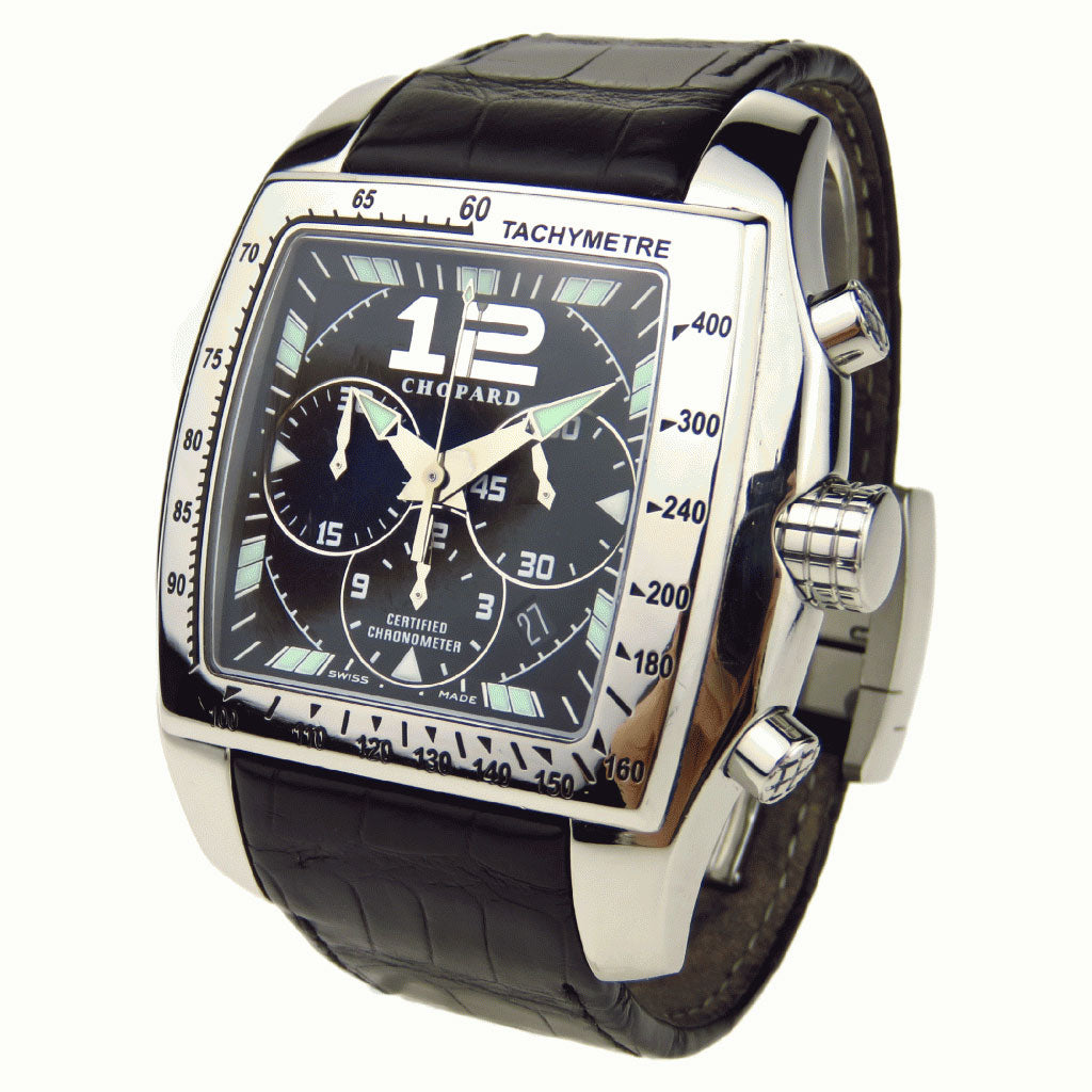 Chopard Men`s 16/8961BK Tycoon Automatic Steel Case Watch