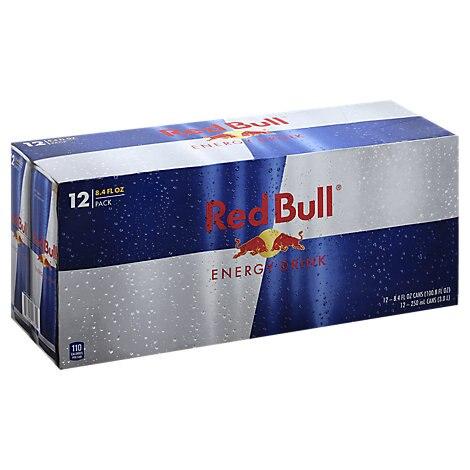 Red Bull Energy Drink - 12-8.4 Fl. Oz.