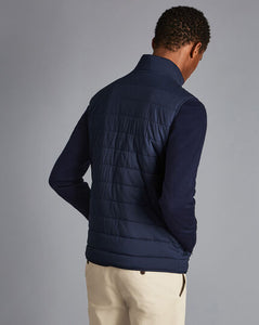 Quilted Gilet - Royal Blue