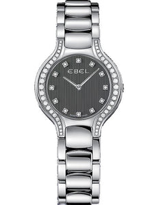 Ebel Ladies 1215867 New Beluga Mini Diamond Grey Dial