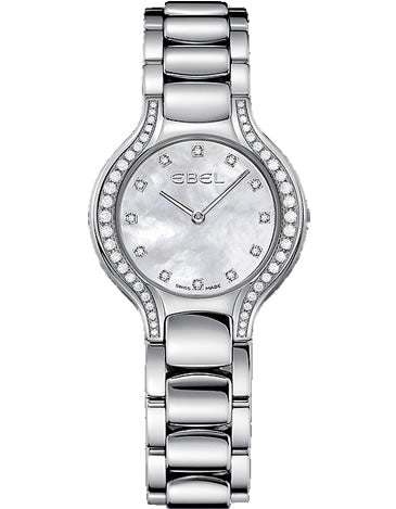 Ebel Ladies 1215870 Beluga Mini Diamond Pearl Watch