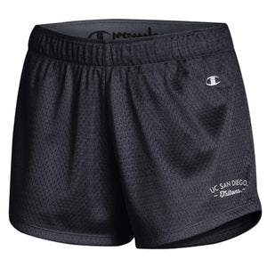 Tritons Women's Mesh Shorts by Champion - Black