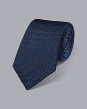 Load image into Gallery viewer, Silk Grenadine Italian Luxury Tie - Petrol Blue
