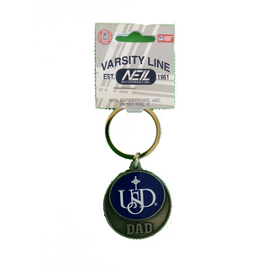 Dad - USD Cross Keychain