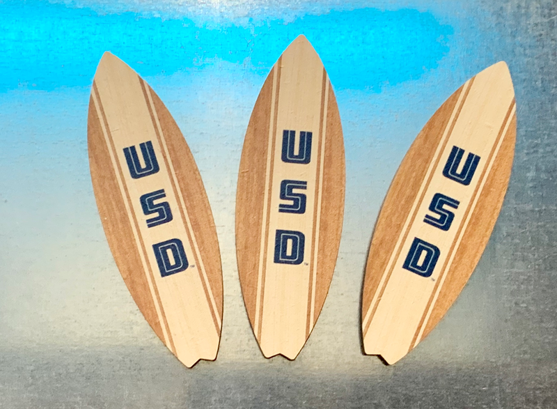 Magnet Wood USD Surfboard