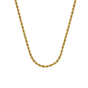 3mm Gold Rope Chain