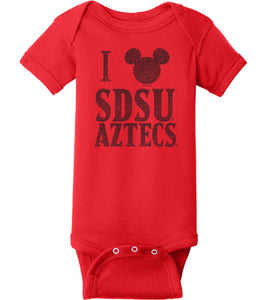 SDSU x Disney Mickey Onesie