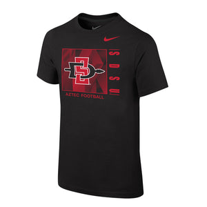 2020 Boy's Nike Sideline Aztec Football Cotton Tee