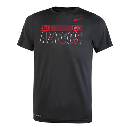 2020 Boy's Nike Sideline SDSU Aztecs Legend Tee