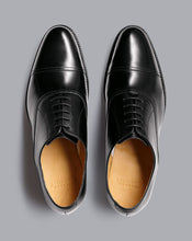 Load image into Gallery viewer, Leather Oxford Shoes - Black
