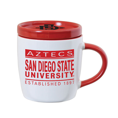 San Diego State University Mug and Coaster