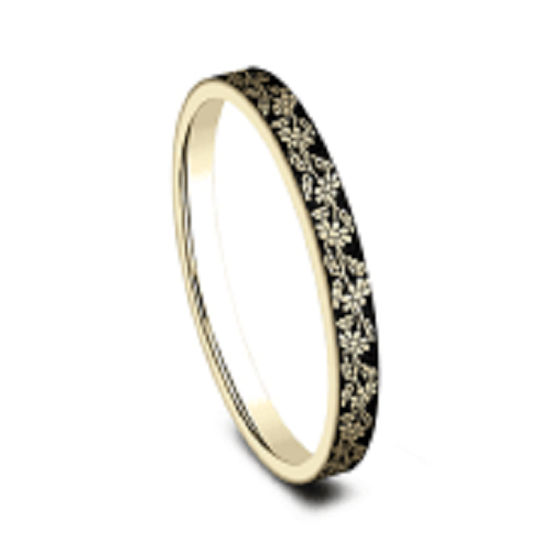 Whimsically beautiful 2.5mm design ring-test46