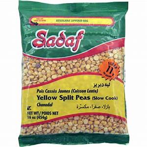 Sadaf Yellow Split Peas