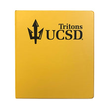 Load image into Gallery viewer, UCSD Trident Design 1" Binder by Samsill
