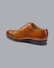 Load image into Gallery viewer, Leather Oxford Shoes - Tan
