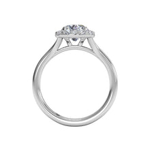 Load image into Gallery viewer, Ritani French-Set Halo Diamond Engagement Ring Style: 1RZ1322
