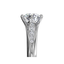 Load image into Gallery viewer, Ritani Vintage Tulip Diamond Engagement Ring Style: 1RZ1379
