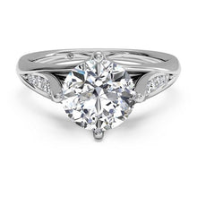 Load image into Gallery viewer, Ritani Vintage Tulip Diamond Engagement Ring Style: 1RZ1379
