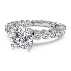 Ritani Shared-Prong Diamond Band Engagement Ring  Style: 1RZ1888