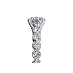 Ritani Shared-Prong Diamond Band Engagement Ring  Style: 1RZ1888