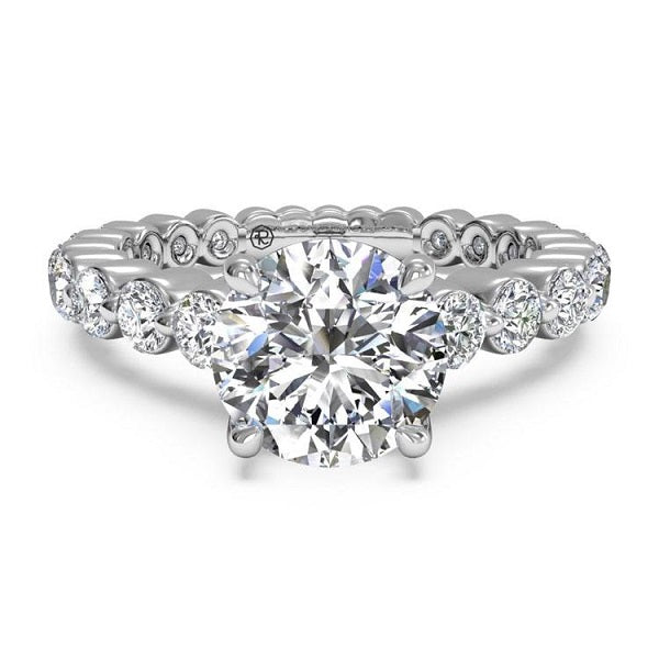 Ritani Shared-Prong Diamond Band Engagement Ring  Style: 1RZ1888