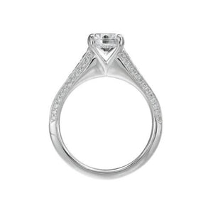 Ritani Modern 18K White Gold Diamond Engagement Ring Style: 1RZ2395