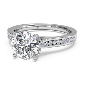 Ritani Channel-Set Diamond Engagement Ring Style: 1RZ2487